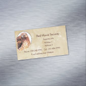 アカタカカスタムの餌鳥 マグネット名刺 (インサイチュ)