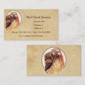 アカタカカスタムの餌鳥 名刺 (正面/裏面)