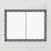 アカタテハチョウ郵便はがき ポストカード (裏面)