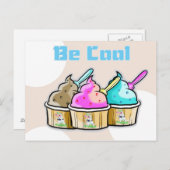 アカッコいいイスクリーム ポストカード (正面/裏面)