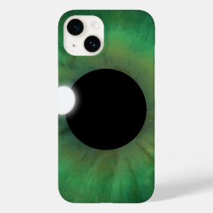 アカッコいいイフォン緑眼虹彩閉鎖スリム Case-Mate iPhone 14ケース