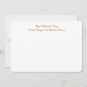 アカテドホーク招待状 (裏面)