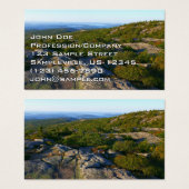 アカディアのキャディラック山頂の朝 (正面&裏面)