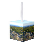 アカディアのキャデラック山頂で見る朝 キューブオーナメント (裏面アングル)