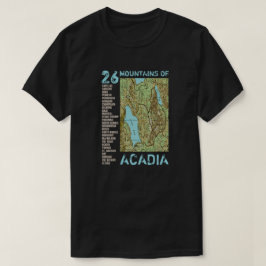 アカディアの地図 Tシャツ