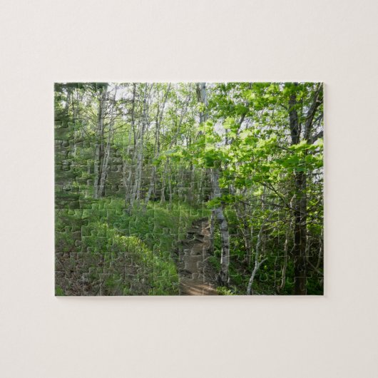 アカディアの森林トレイル ジグソーパズル (横)
