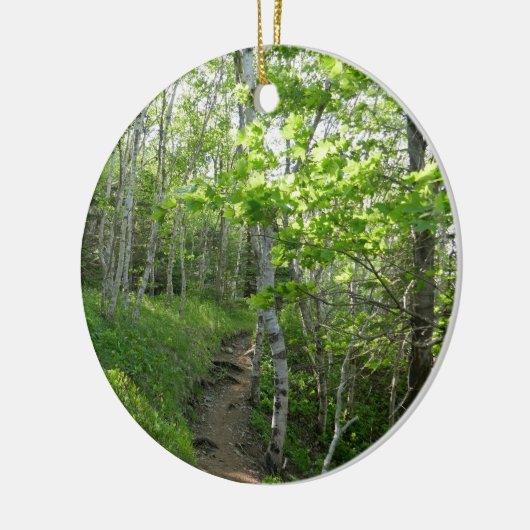 アカディアの森林トレイル セラミックオーナメント (左)
