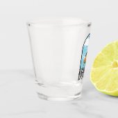 アカディアナショナルパークバーハーバーライトハウスメイン ショットグラス (左)