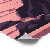 アカディアナショナルパークメインライトハウスヴィンテージ ポスター (角)