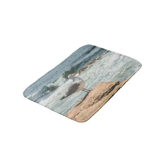 アカディアメインコーストラインシーガル海 バスマット (アングル)