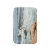 アカディアメインコーストラインシーガル海 バスマット (正面縦)