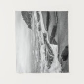 アカディアメイン岩石海岸線スモール タペストリー (正面)