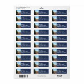 アカディアロッキービーチニアサンダーホール ラベル (フルシート)