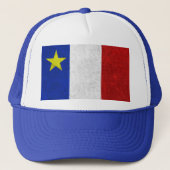 アカディア動揺してなグランジの旗 キャップ (正面)