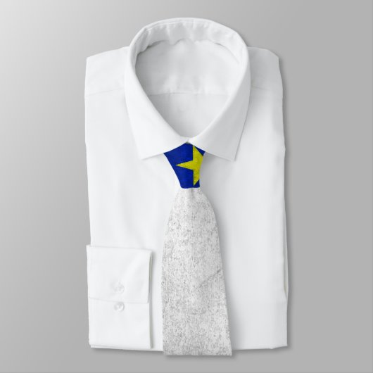 アカディア国動揺して旗 ネクタイ (タイ)