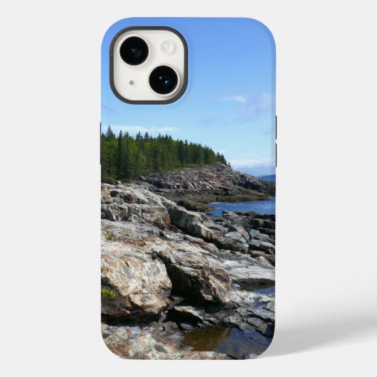 アカディア国立公園のバーアイランドの海岸 Case-Mate iPhoneケース (裏面)