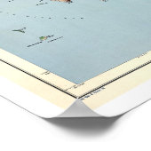 アカディア国立公園の地図1960 ポスター (角)