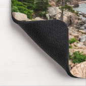 アカディア国立公園の堅牢なメイン海岸 マウスパッド (コーナー)