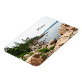 アカディア国立公園の堅牢なメイン海岸 マグネット (左側)