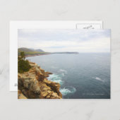 アカディア国立公園の沿岸景観 ポストカード (正面/裏面)