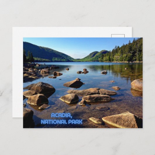 アカディア国立公園はがき旅行お土産 ポストカード (正面/裏面)