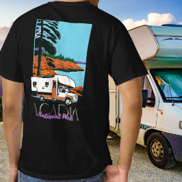 アカディア国立公園へのロードトリップ ヴィンテージスタイル Tシャツ