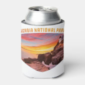 アカディア国立公園コースト&ライトハウス山 缶クーラー (缶正面)