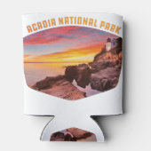 アカディア国立公園コースト&ライトハウス山 缶クーラー (裏面)