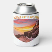 アカディア国立公園コースト&ライトハウス山 缶クーラー (缶裏面)