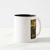 アカディア国立公園セラミックマグ ツートーンマグカップ (正面右)