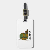 アカディア国立公園バックパック ラゲッジタグ (正面縦)