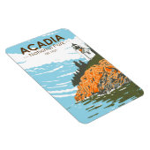 アカディア国立公園バーハーバーライトハウス マグネット (右側)