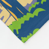 アカディア国立公園バーハーバー海パスメイン フリースブランケット (角)