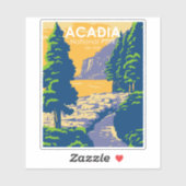 アカディア国立公園バーハーバー シール (シート)