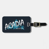 アカディア国立公園マウンテンズ ラゲッジタグ (正面横)
