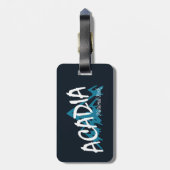 アカディア国立公園マウンテンズ ラゲッジタグ (裏面縦)