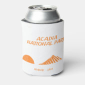 アカディア国立公園マウンテントゥーシー 缶クーラー (缶裏面)