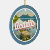アカディア国立公園メインランドスケープ写真S セラミックオーナメント (右)