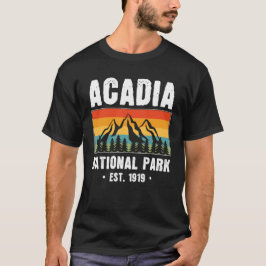 アカディア国立公園メインレトロヴィンテージ Tシャツ