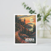 アカディア国立公園メイン米国国立公園 ポストカード (スタンド正面)