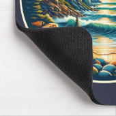 アカディア国立公園メイン マウスパッド (コーナー)