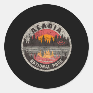 アカディア国立公園メーンカムハイキング ラウンドシール