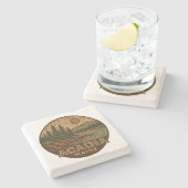 アカディア国立公園メーンストーンコースター ストーンコースター (横)