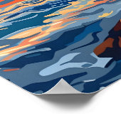 アカディア国立公園メーンライトハウストラベル ポスター (角)