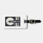 アカディア国立公園ライトハウスムーン ラゲッジタグ (正面横)