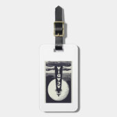 アカディア国立公園ライトハウスムーン ラゲッジタグ (正面縦)