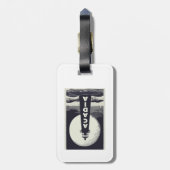 アカディア国立公園ライトハウスムーン ラゲッジタグ (裏面縦)