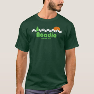 アカディア国立公園レトロ Tシャツ