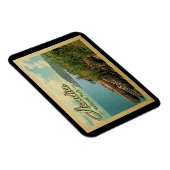 アカディア国立公園ヴィンテージトラベル マグネット (右側)