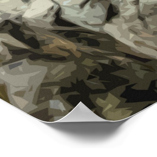 アカディア国立公園ヴィンテージポスター ポスター (角)